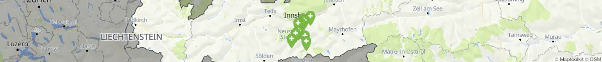 Map view for Pharmacies emergency services nearby Schmirn (Innsbruck  (Land), Tirol)